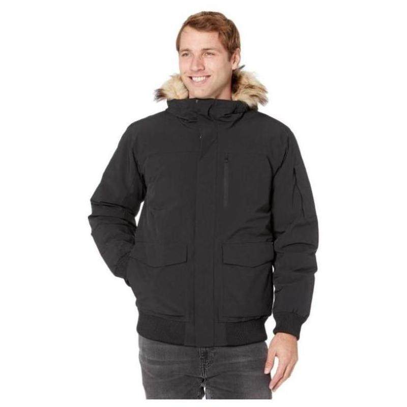 MARMOT/马魔山男羽绒服冲锋衣防风经典黑色连帽正品478Z10253