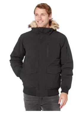 MARMOT/马魔山男羽绒服冲锋衣防风经典黑色连帽正品478Z10253