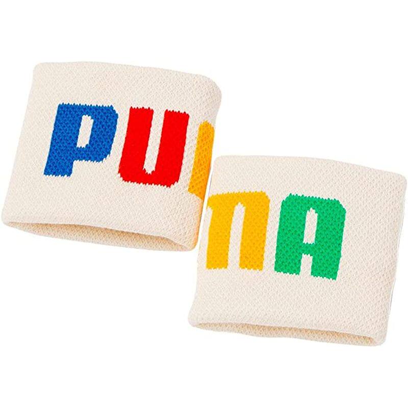 彪马PUMA运动发带头带/护腕品牌彩色logo情侣款男护具时尚卡其色