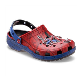 蜘蛛侠联名款 动漫凉鞋 男鞋 Crocs卡骆驰洞洞鞋 女鞋 凉拖拖鞋 沙滩鞋