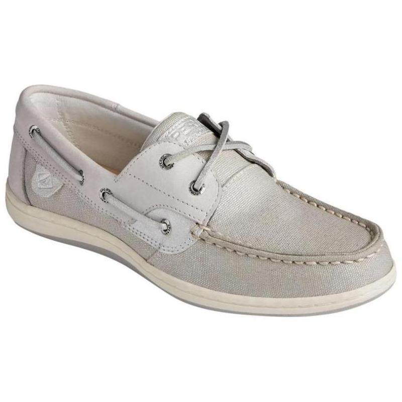 sperry top-sider女鞋休闲皮鞋弹力减震春秋系带缝线正品892464