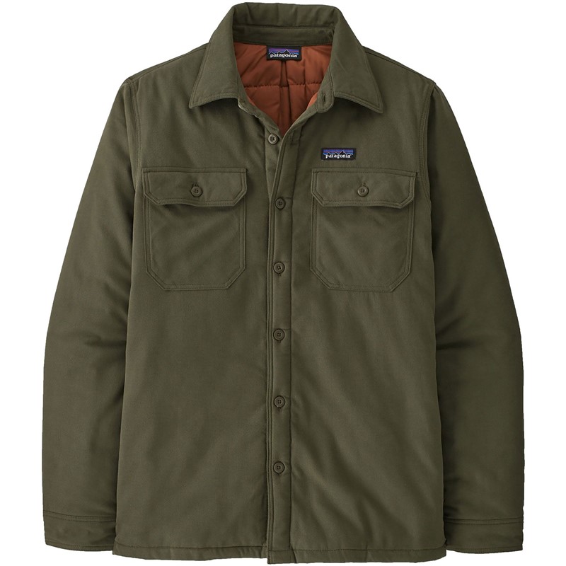 Patagonia巴塔哥尼亚男夹克翻领棉服衬衣户外休闲上衣美版保暖