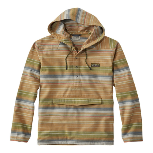 L.L.BEAN宾恩男士Katahdin法兰绒夹克运动防风雨户外外套TA515602