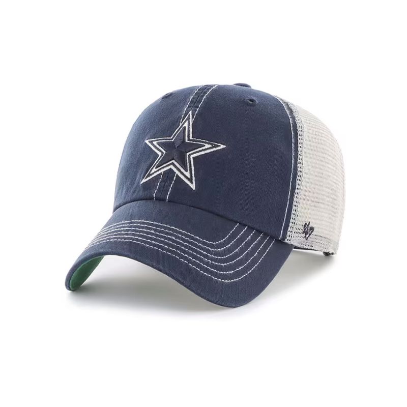 NFL网眼棒球帽47运动帽Dallas Cowboys达拉斯队遮阳帽透气防晒夏