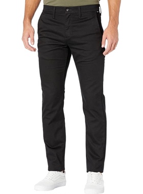 VANS/范斯男休闲裤工装裤长裤纯色耐磨耐穿弹性纯色正品478Z10665