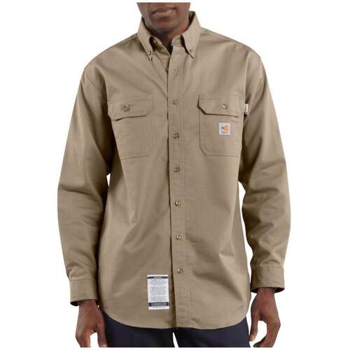 carhartt卡哈特男衬衫长袖工装口袋阻燃休闲正品35481-FRS160