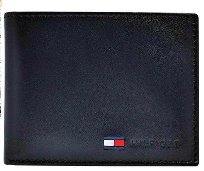 Tommy Hilfiger/汤米男士短款钱包真皮logo正品31TL22X060