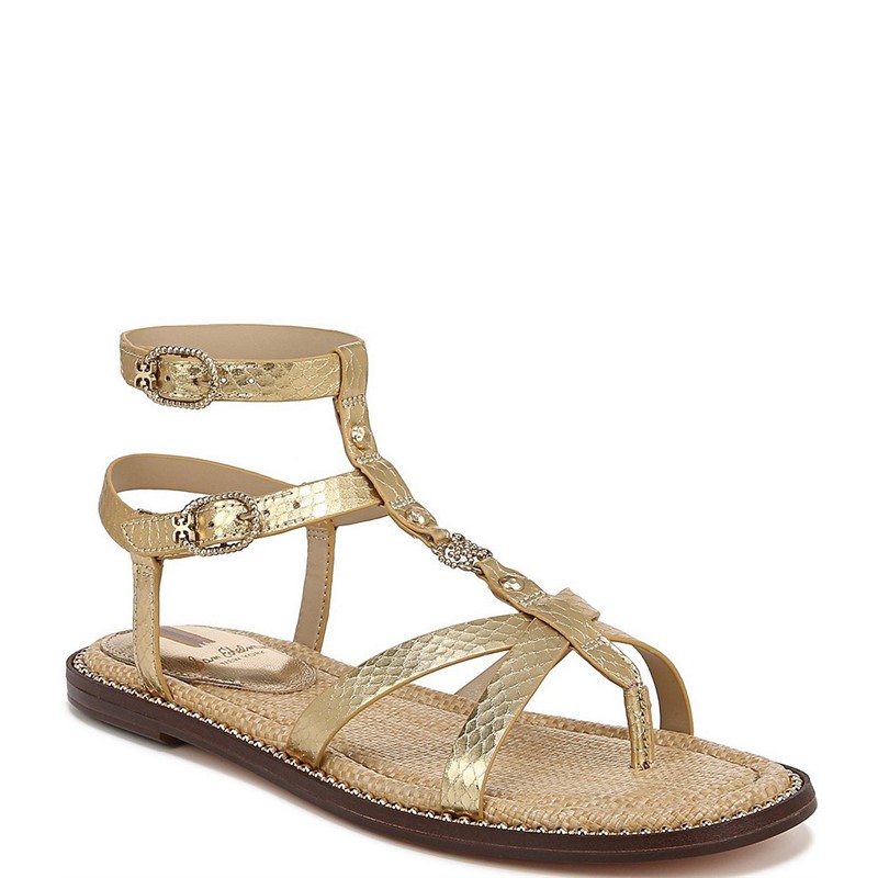 Sam Edelman女平底包头凉鞋时尚休闲沙滩鞋潮牌时尚精致春夏季