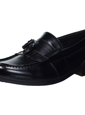 Nunn Bush男士乐福鞋休闲皮鞋真皮流苏时尚潮牌春秋正品84198-001