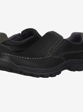 Skechers/斯凯奇男休闲皮鞋一脚蹬运动支撑户外徒步防滑春秋64531