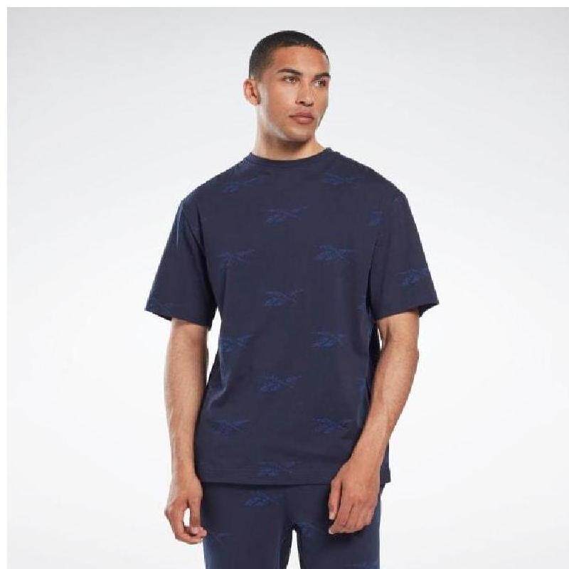 reebok/锐步男运动t恤短袖圆领修身柔软亲肤薄款舒适正品hm9317