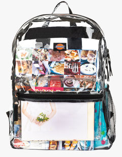 Dickies迪凯斯双肩背包通用全透明几何卡通2021新款学院风正品JX6