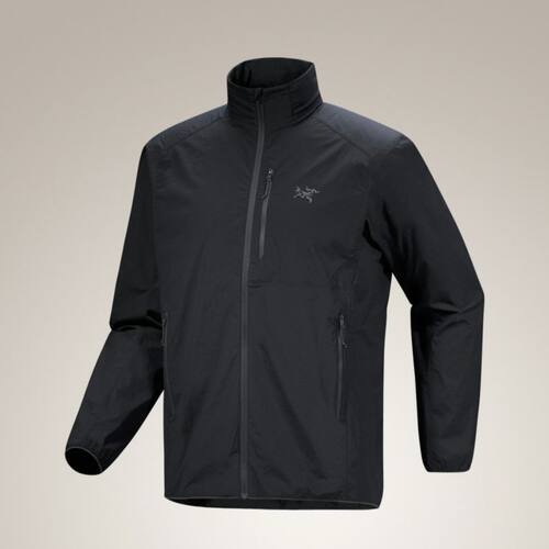 Arc'teryx/始祖鸟男士外套Ossa Stowhood风壳皮肤衣防晒衣UPF50+