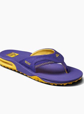 REEF男士人字拖拖鞋夹脚拖鞋夏季防水鞋面开瓶器气垫后跟美国直邮