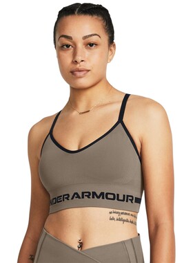 Under Armour安德玛女士内衣运动文胸交叉带户外健身骑行透气舒适