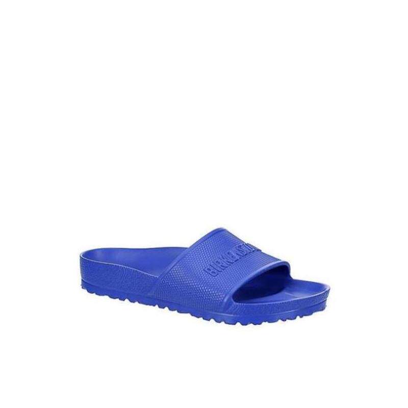 Birkenstock勃肯女拖鞋一字拖夏季橡胶底平底字母印花缓冲230093