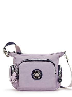 凯浦林Kipling/斜挎包拉链口袋小尺寸猴子撞色拼接节日送女朋友