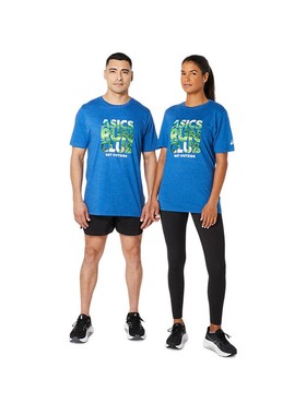 Asics/亚瑟士男士T恤短袖圆领休闲运动健身跑步舒适透气2033B875