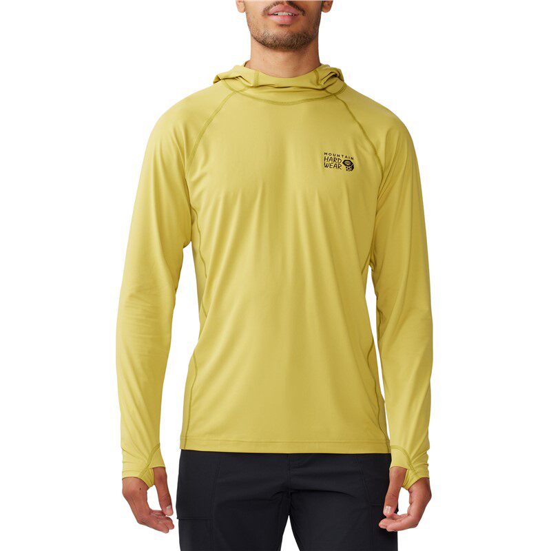 Mountain hardwear/山浩男长袖连帽衫套头衫上衣卫衣长袖T恤正品