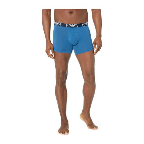 阿玛尼男士平角内裤纯棉简约