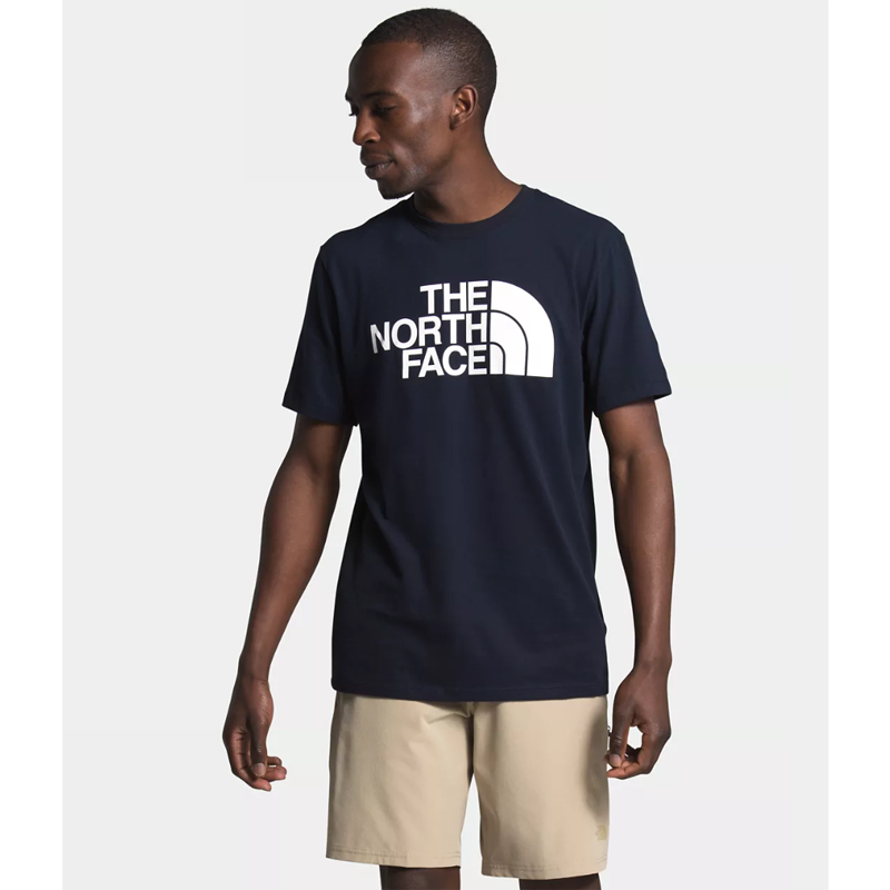 the north face/北面短袖t恤男经典大logo户外运动舒适透气正品jx