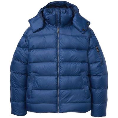 土拨鼠MARMOT男羽绒服风帽轻便防风防水正品6297323马魔山鸭绒