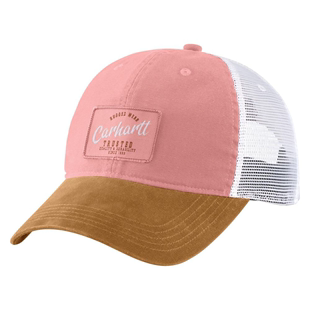 正品 carhartt 卡哈特帽子运动棒球帽女式 帆布网背帽女款 105789