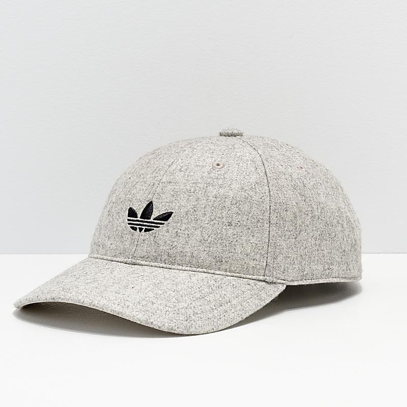 adidas/阿迪达斯帽子棒球帽纯色三叶草圆顶运动正品303024