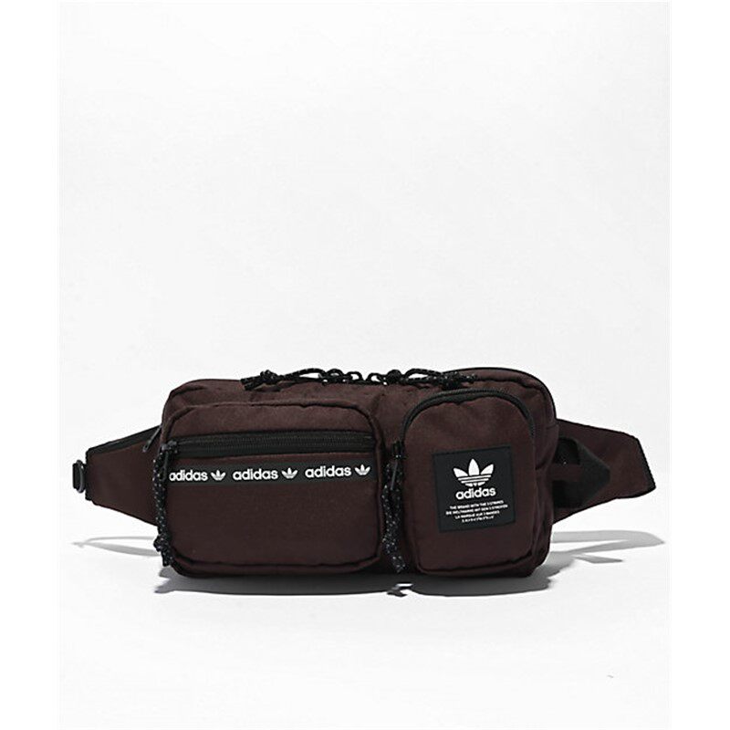 Adidas/阿迪达斯男女腰包休闲包户外运动便携骑行手机零钱包正品
