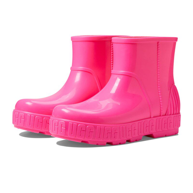 UGG靴子雨靴女鞋套筒靴羊毛鞋垫保暖防水果冻靴彩色春秋9597184