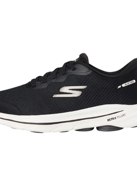 Skechers斯凯奇男鞋跑步鞋Go Walk 8 Pate免提运动鞋透气夏季缓震
