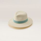 HELEN 防晒女帽 手工编织夏季 KAMINSKI巴拿马草帽礼帽防晒UPF