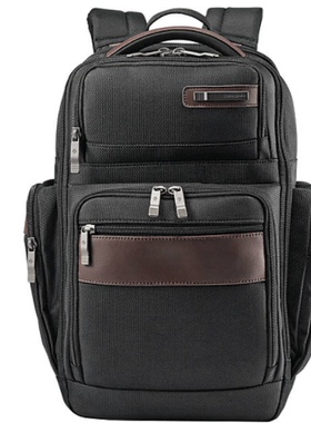 Samsonite/新秀丽男包双肩包背包13寸小号撞色商务电脑包92312