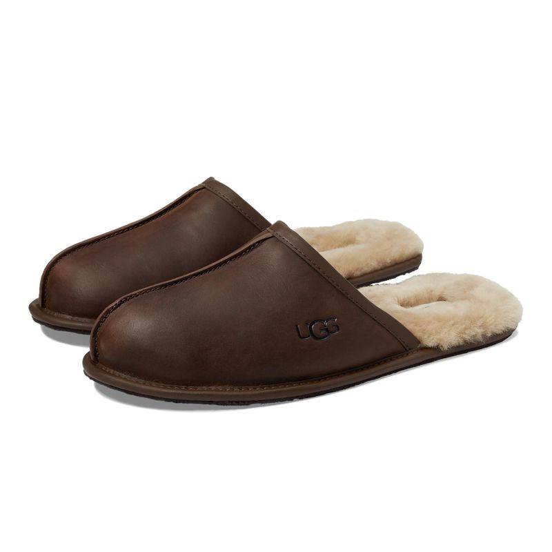 UGG拖鞋毛毛鞋包头拖鞋男鞋女鞋Scuff冬季棉拖加厚保暖羊毛内里