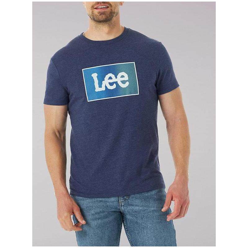 lee男士t恤圆领短袖透气大标舒适运动训练夏季简约正品50139
