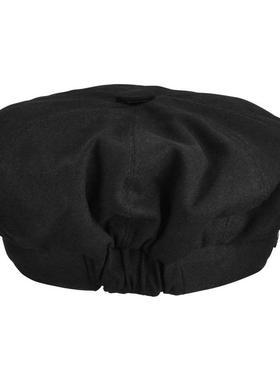 Betmar男女帽子贝雷帽黑色净版松紧轻便休闲舒适经典正品63539