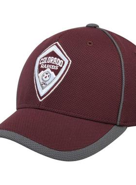 Adidas/阿迪达斯男帽子棒球帽运动休闲酒红Rapids美国直邮3030722