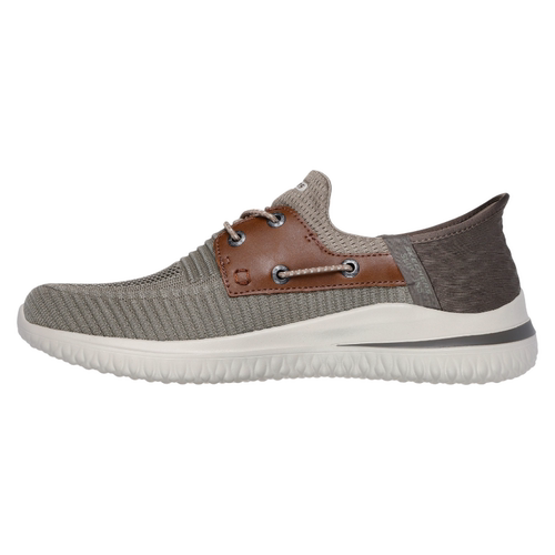 Skechers/斯凯奇男鞋免提一脚蹬休闲健步鞋Delson 3.0透气春夏季