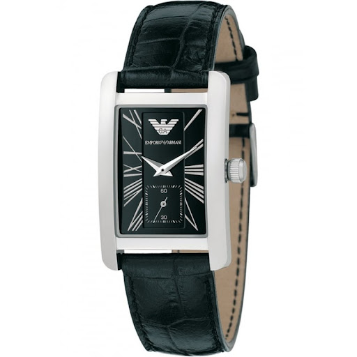 Armani阿玛尼设计师手表女士 皮革表带手表简约大气时尚经典