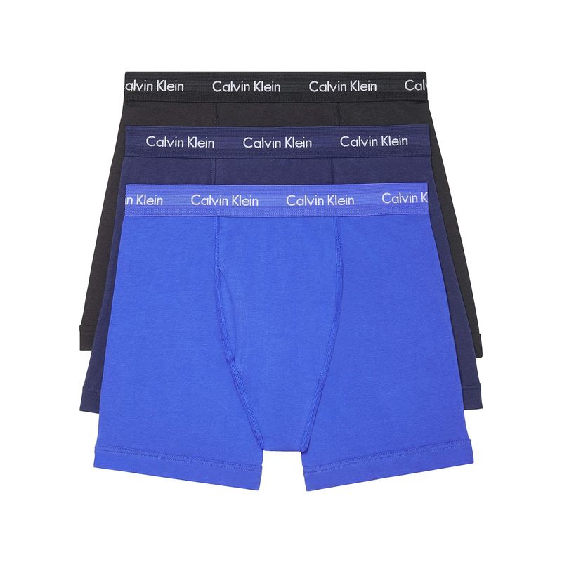 CalvinKlein男士内裤平角3条装