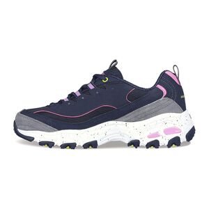 Skechers斯凯奇女运动鞋缓震老爹鞋厚底增高艺术蓝正品JX 149251