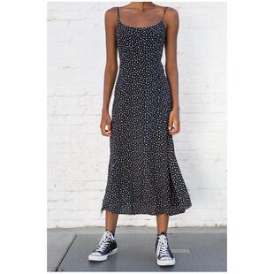 换季折扣 brandy melville BM连衣裙女吊带裙波点美式休闲5744524