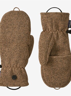 巴塔哥尼亚PATAGONIA男手套连指厚保暖户外运动日常春秋美版34674