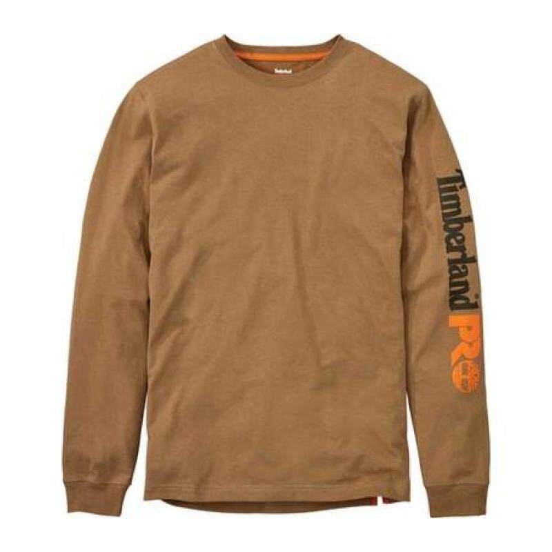 timberland/添柏岚男长袖t恤圆领柔软防晒透气休闲logo正品792620