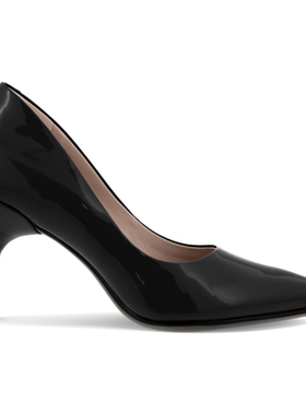 Ecco/爱步女单鞋瓢鞋皮鞋休闲商务通勤春秋潮流高跟鞋正品204103