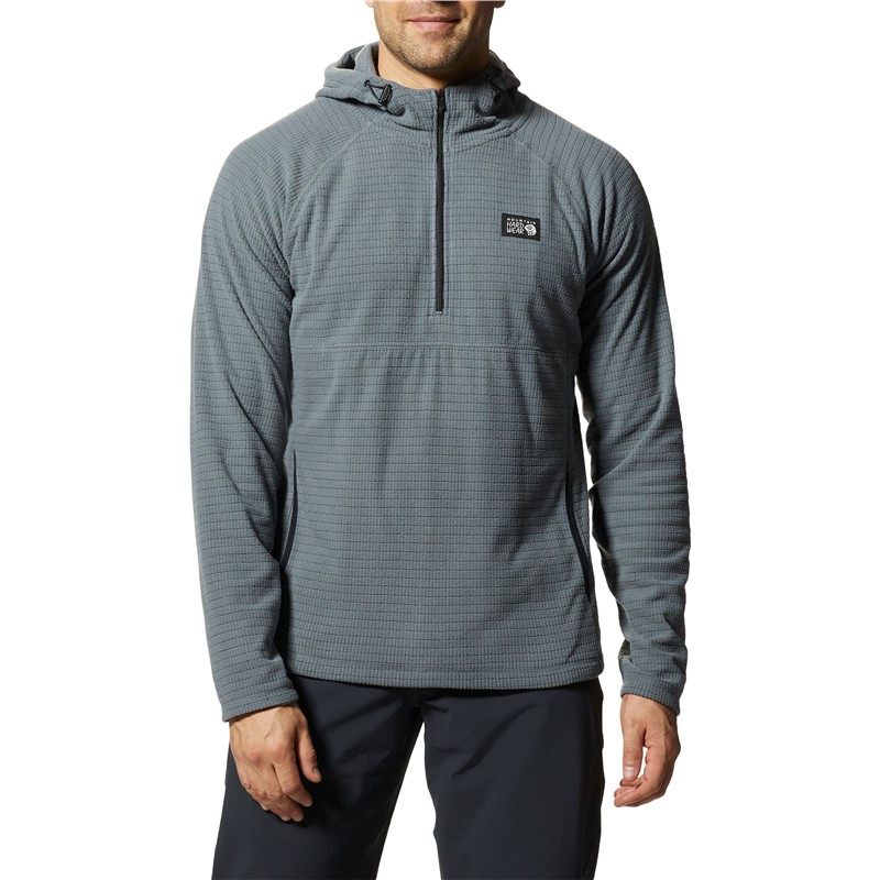 Mountain hardwear/山浩男套头衫上衣卫衣长袖T恤半拉链春秋正品