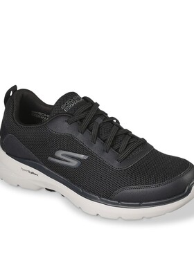 Skechers/斯凯奇运动鞋休闲户外缓震GOwalk 6系带低帮春夏男正品