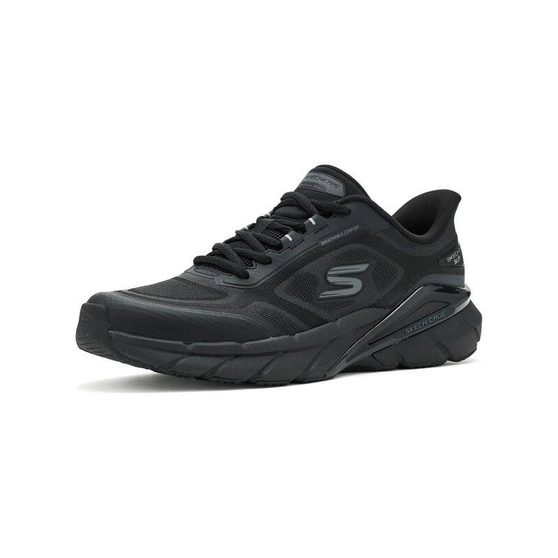 Skechers/斯凯奇男鞋运动休闲鞋免提一脚蹬健步鞋透气网面春夏季