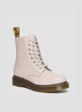 Dr.Martens马丁 1460 Pascal 新中式荔枝纹软皮黑色女款8孔马丁靴