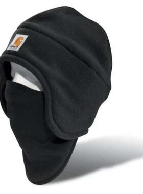 carhartt帽子面罩二合一抓绒舒适保暖冬季滑雪骑行帽赛车帽AA202